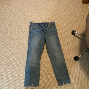 Levi’s high waisted jeans